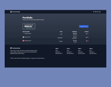 Screenshot of Cointracker