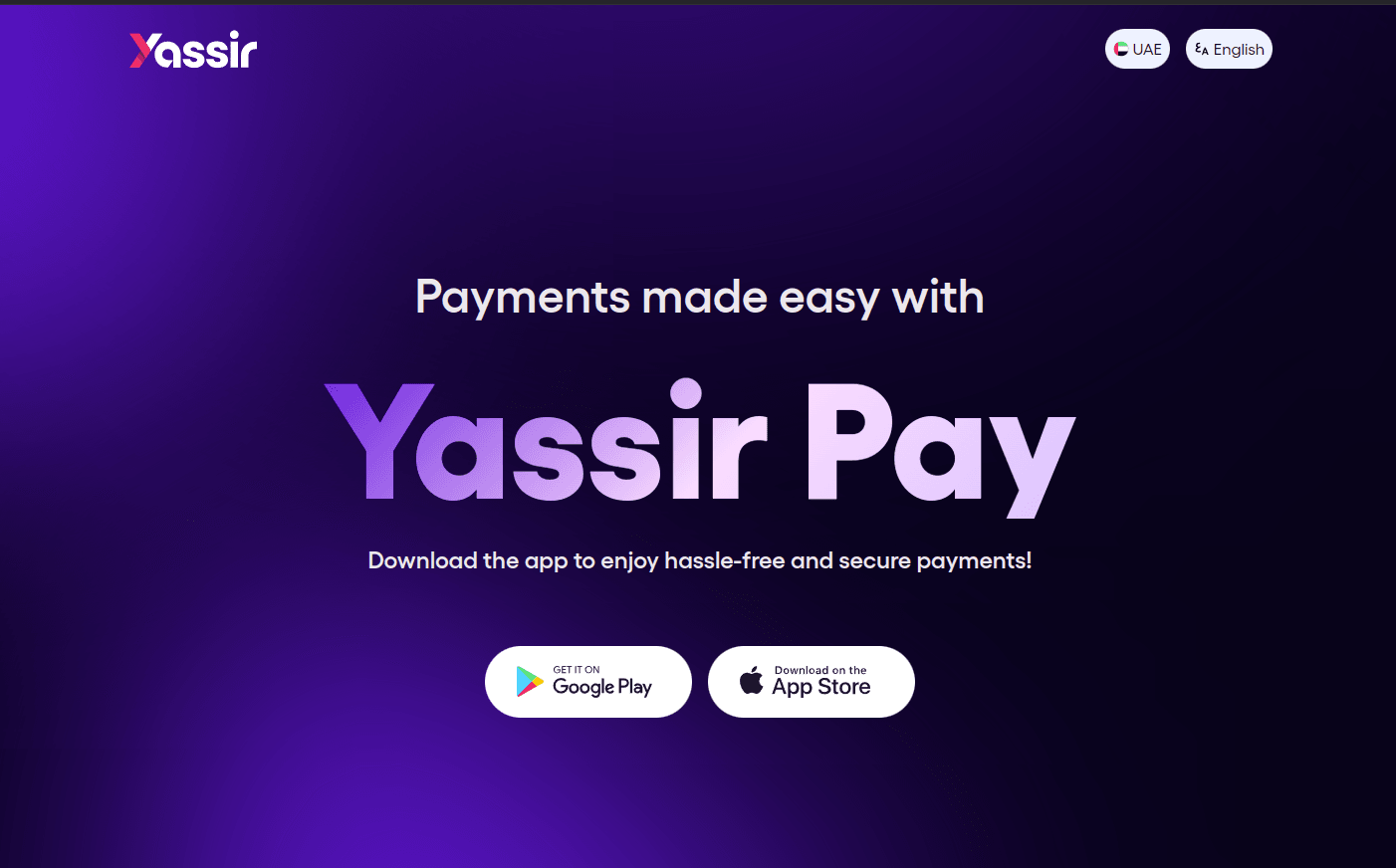 Screenshot of Yassir Pay