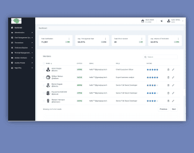 Screenshot of GreatPay